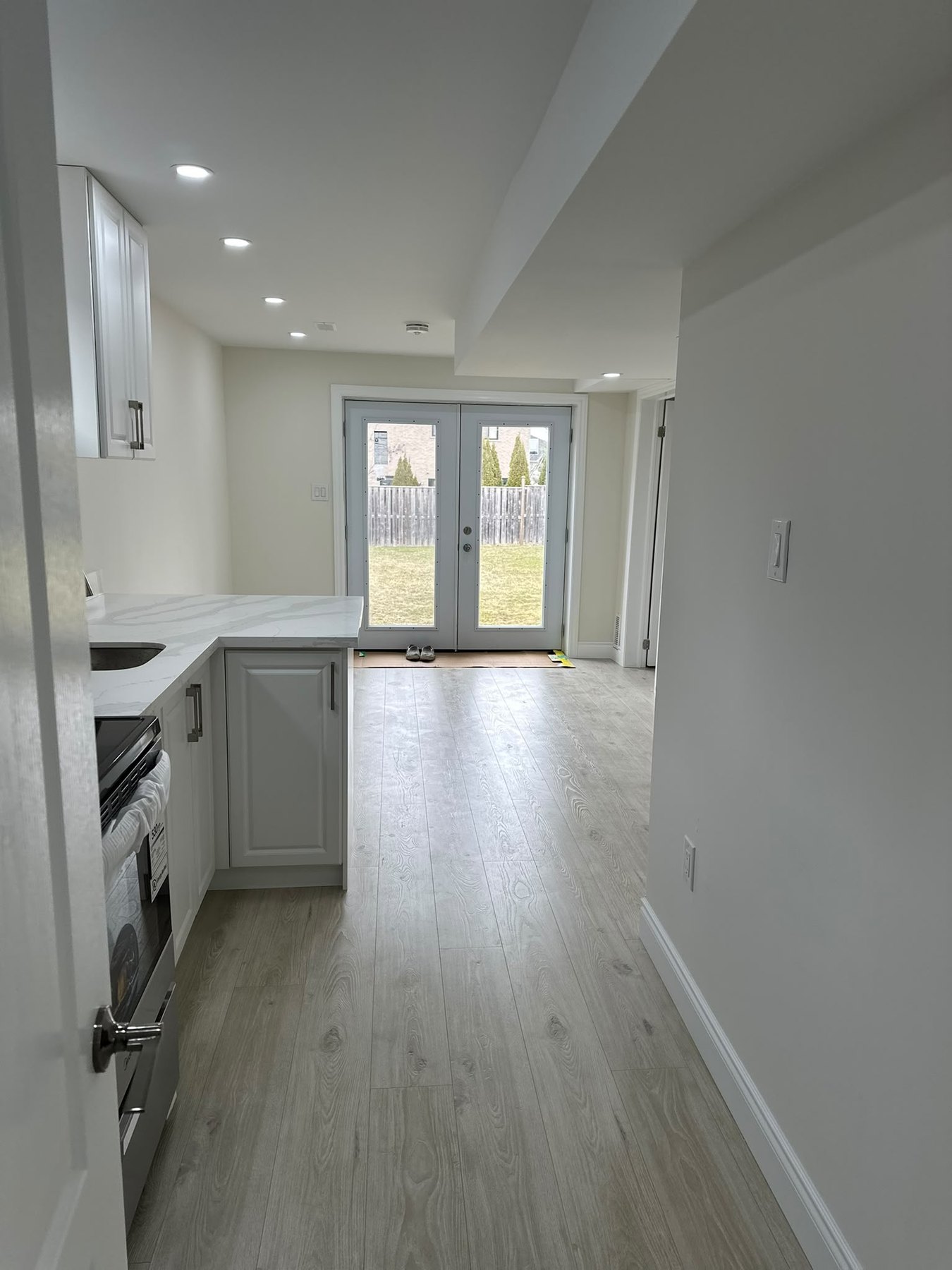 Bright Basement Hallway by Reliance Contracting 168