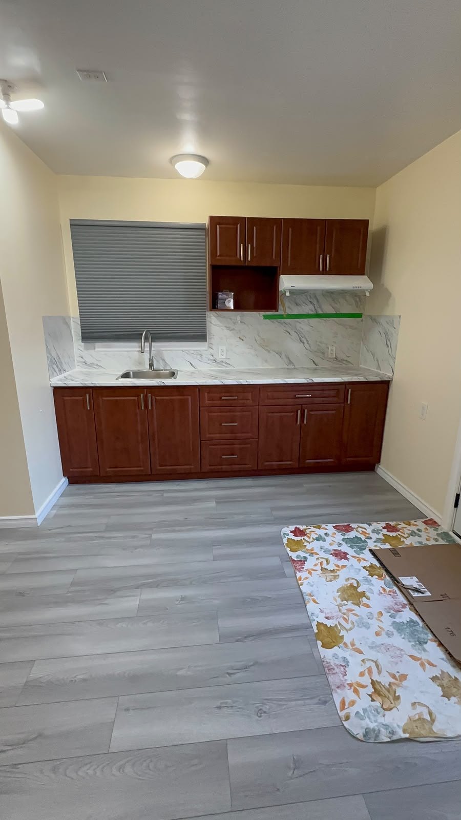 Basement Kitchen Before Renovation by Reliance Contracting 168