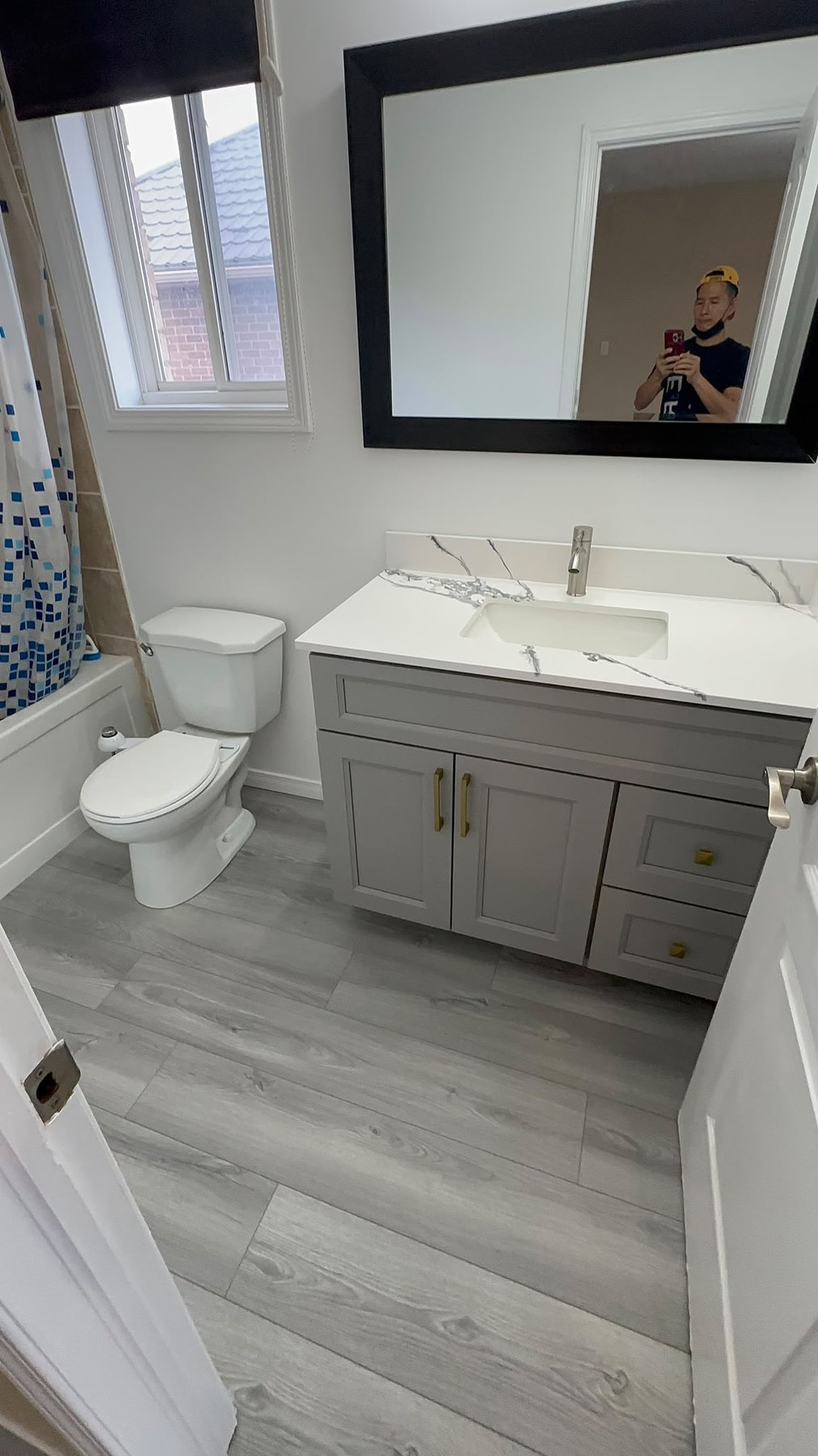 Bathroom Vanity & Flooring by Reliance Contracting 168