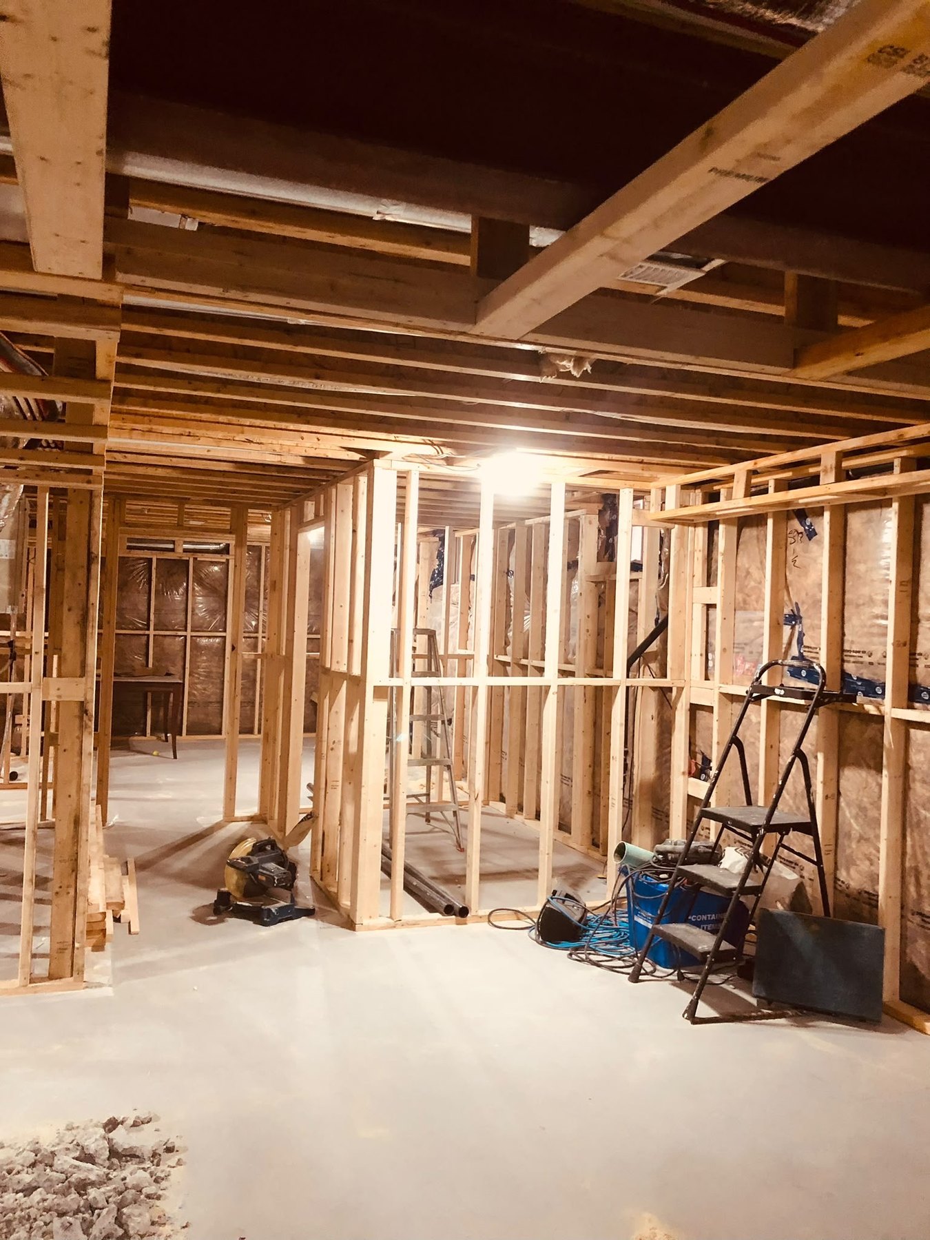 Basement Build-Out by Reliance Contracting 168