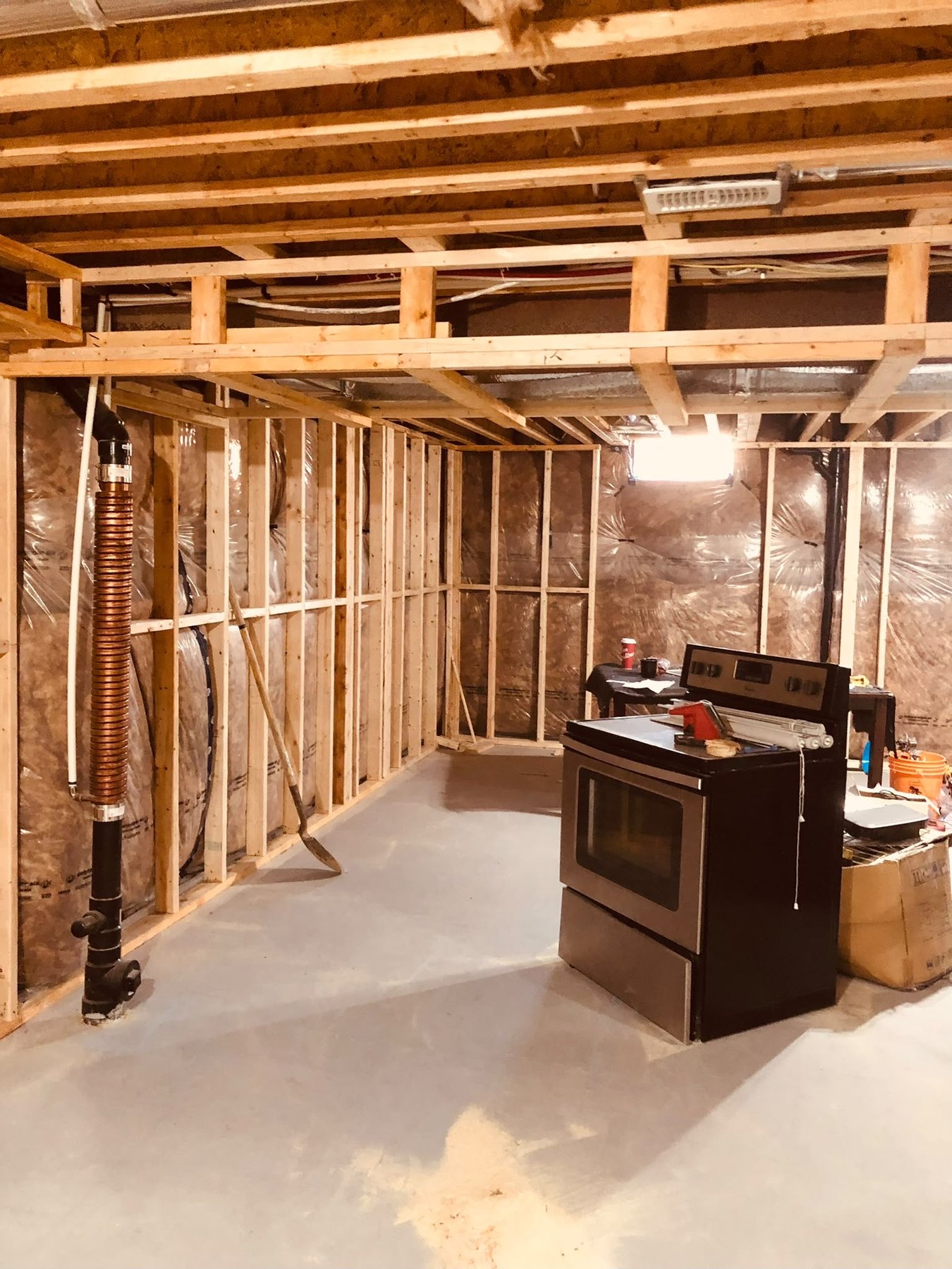Framing Before Finishes by Reliance Contracting 168
